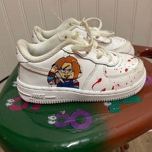 Custom toddler chucky sneakers